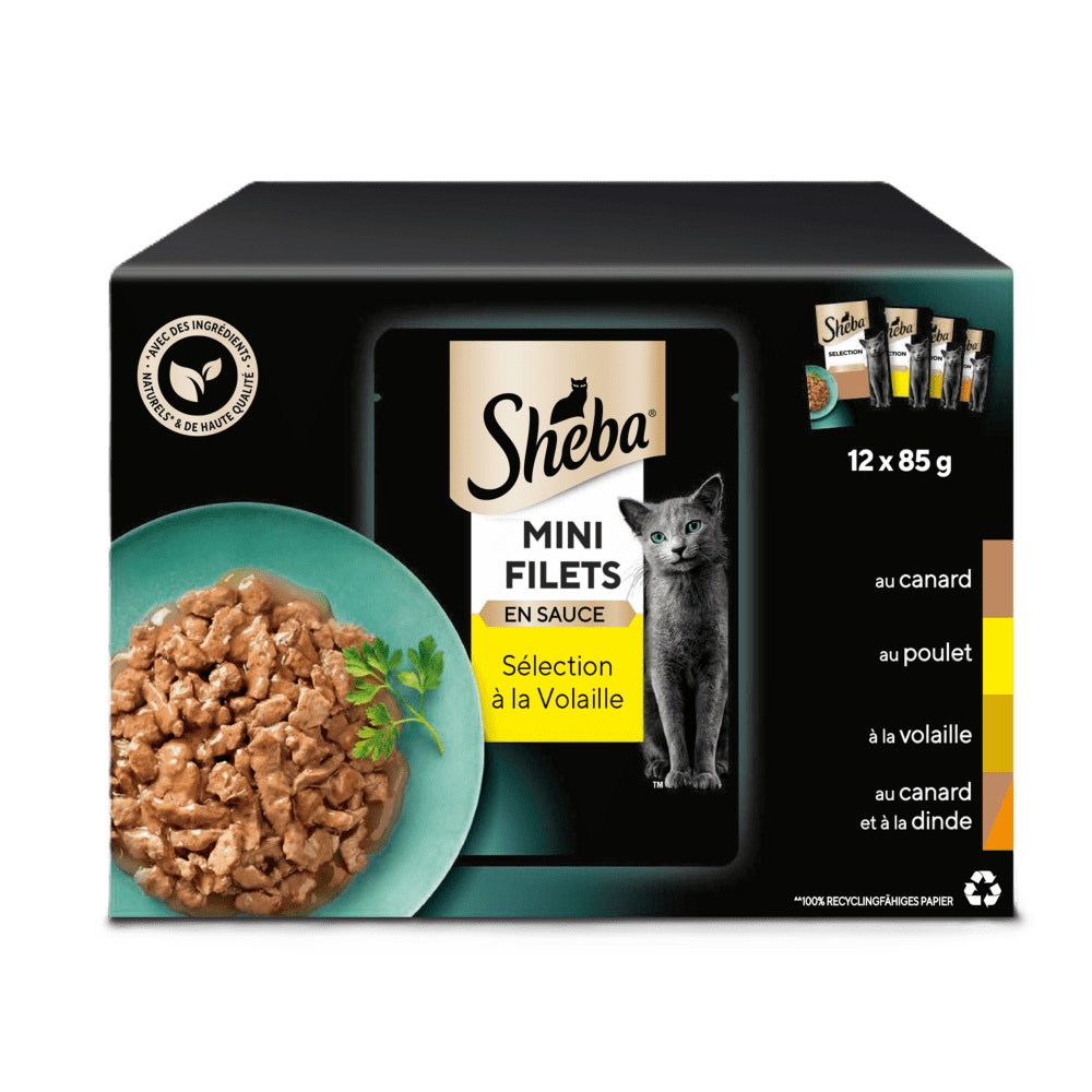 Mini Filets Sachets fraîcheur en Sauce à la Volaille - 12x85g - 1