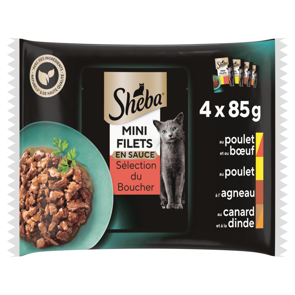 Sélection Du Boucher En Sauce 4 x 85g - Mini Filets - 1