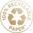 Entièrement recyclable