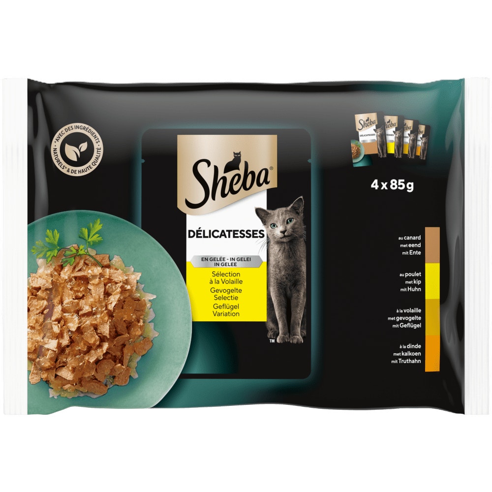 Delicatesse en gelée à la volaille 4 x 85g - 1