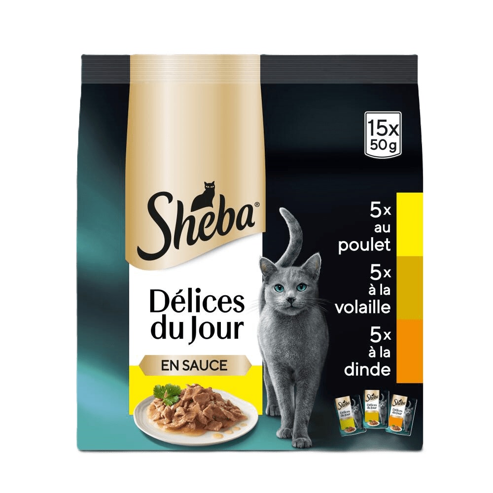 Volaille En Sauce 15 x 50g - Délices Du Jour - 1