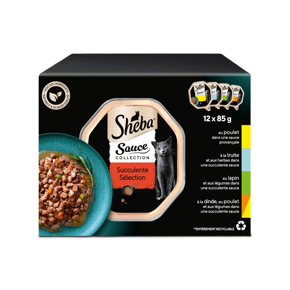 Sélection Mixte En Sauce 12 x 85g - Sauce Collection - 1