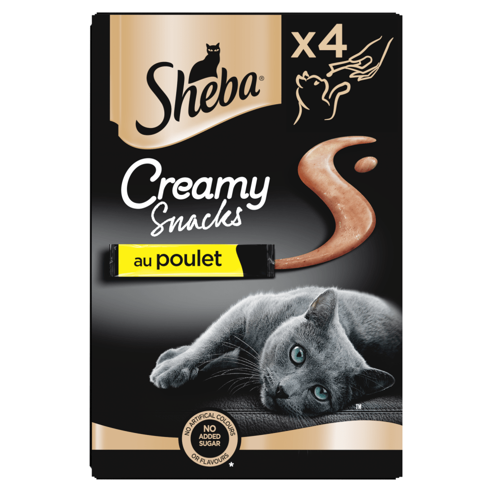 Poulet 4 x 12g - Creamy Snacks - 1