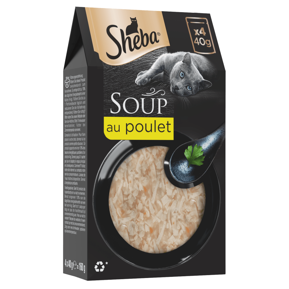 Soupe Sachets Fraîcheur Au Filets De Poulet 4 x 40g