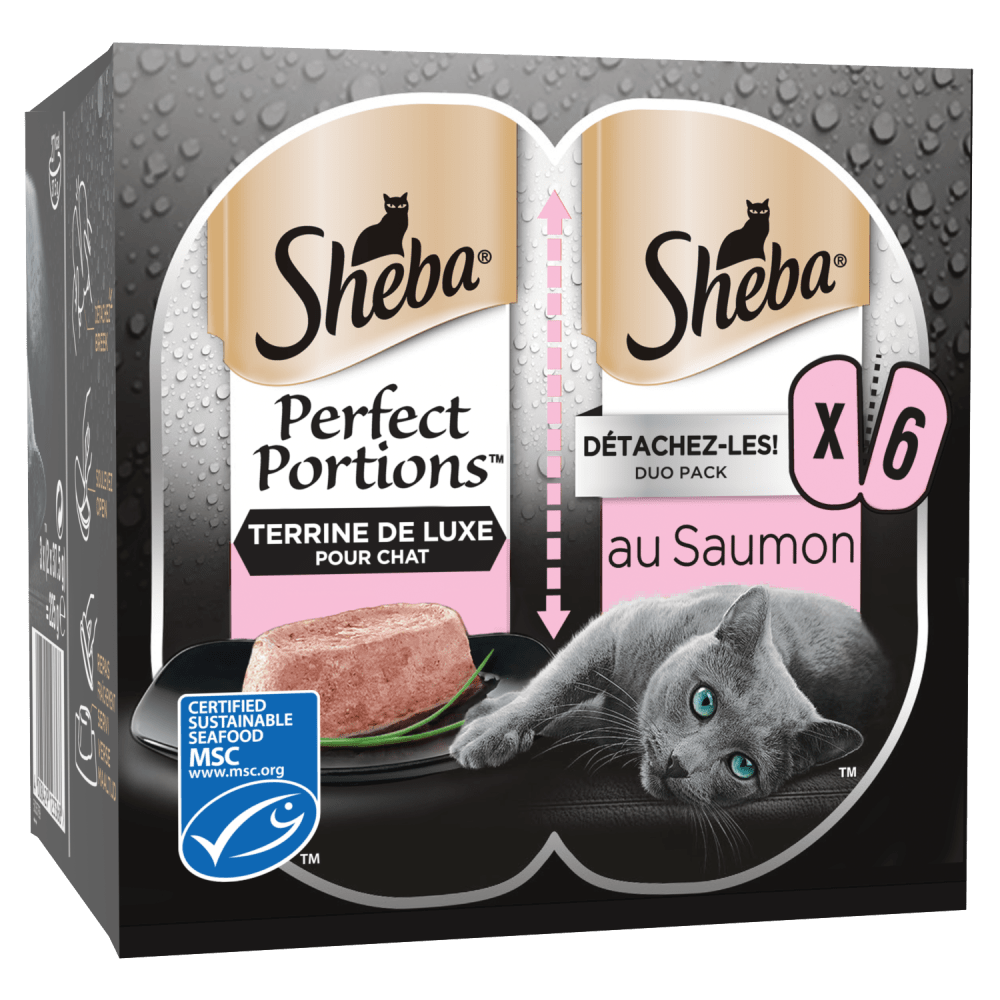 Saumon MSC - PERFECT PORTIONS™ 6 x 37,5g - 1